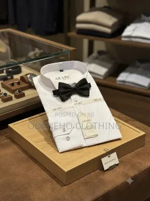 Tuxedo Shirt and Tie for Men