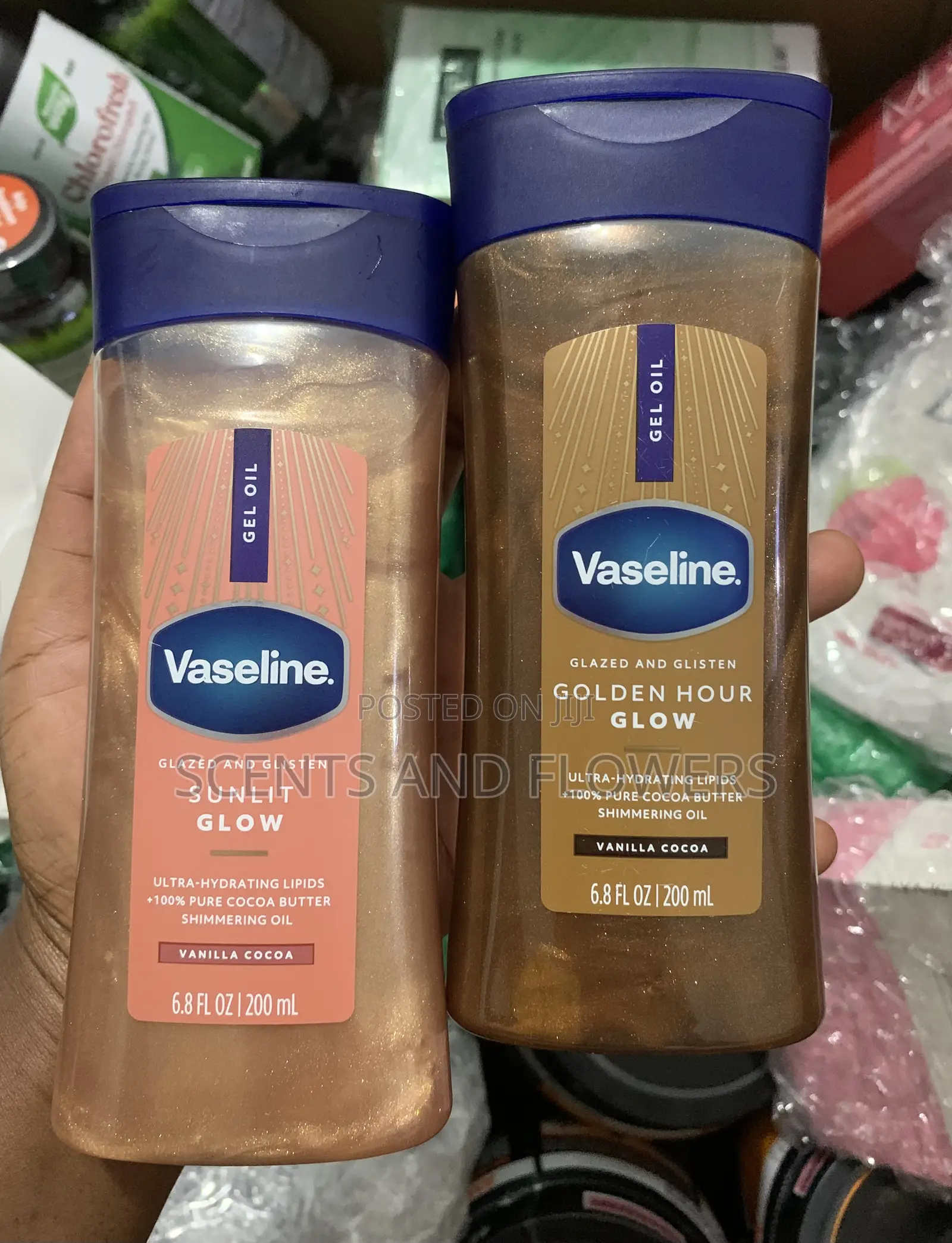 Vaseline Sunlit Glow Shimmering Gel Oil
