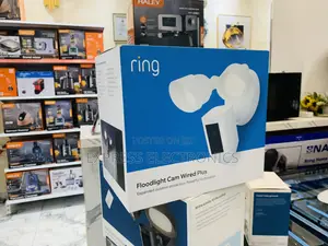 Shop the New Ring - Floodlight Cam Plus Outdoor Wired Camera - White