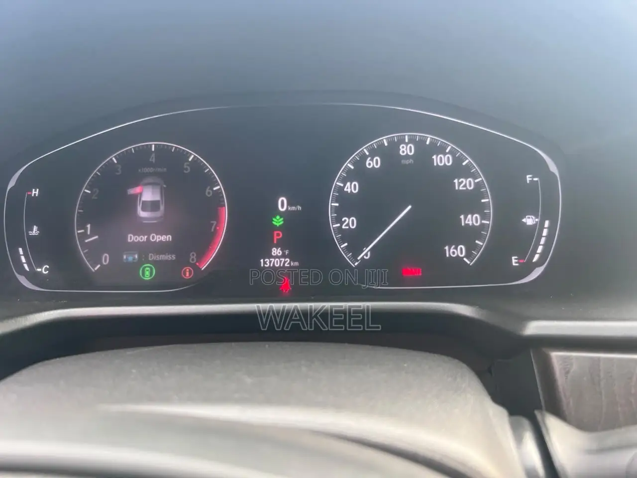 Honda Accord EX-L (1.5L 4cyl Turbo CVT) 2019 Black