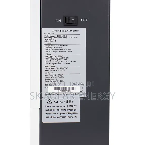 5.5kw 24v Hybrid Inverter Solar