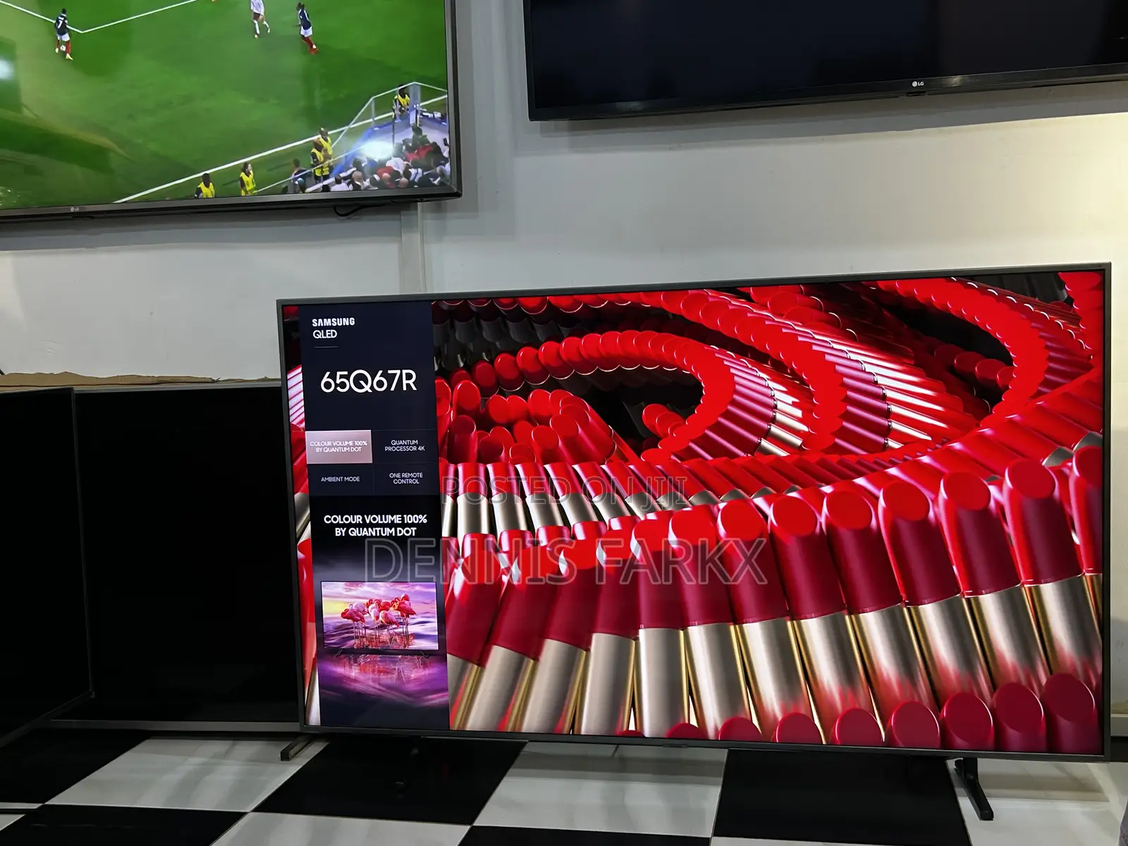 Samsung Qled 65” Q67r Uhd Smart TV.