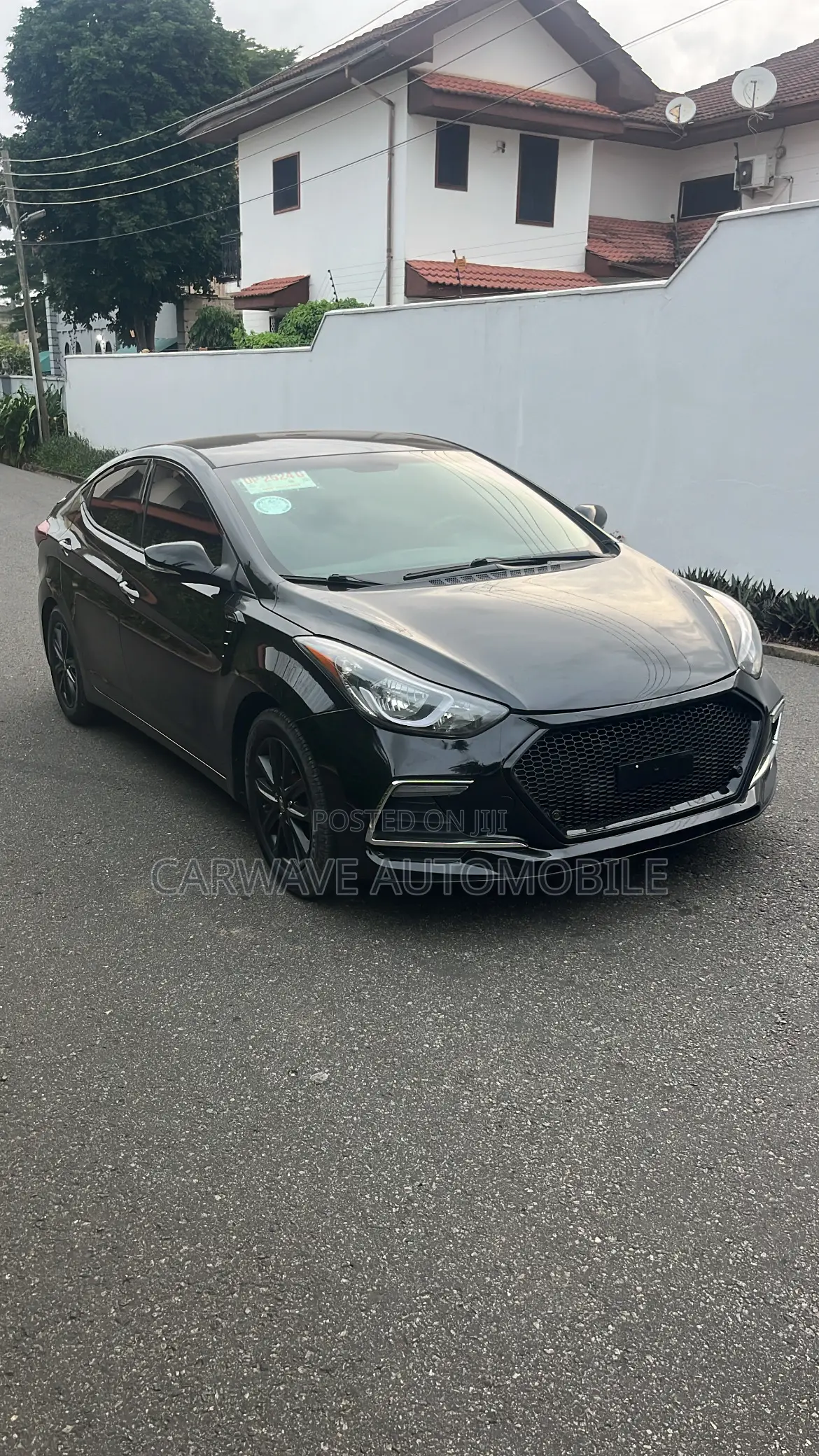 Hyundai Elantra SE Sedan FWD (1.8L 4cyl 6A) 2016 Black