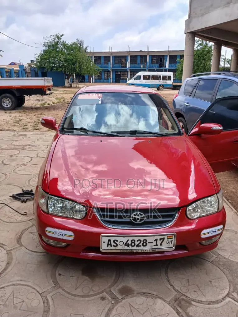 Toyota Corolla 2002 Red