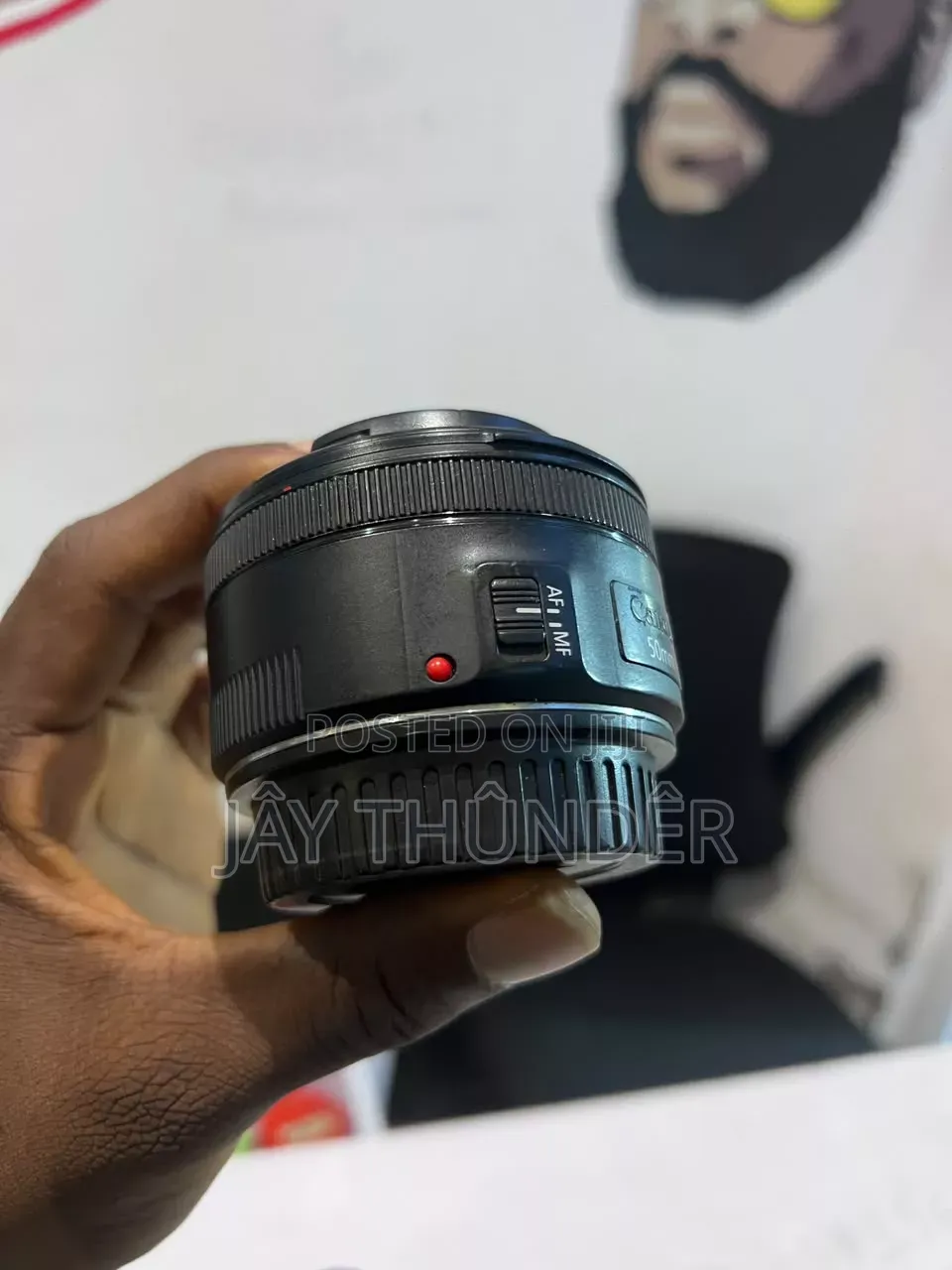 EOS Canon 6D 50mm Lens With 2 Batteries and a Charger