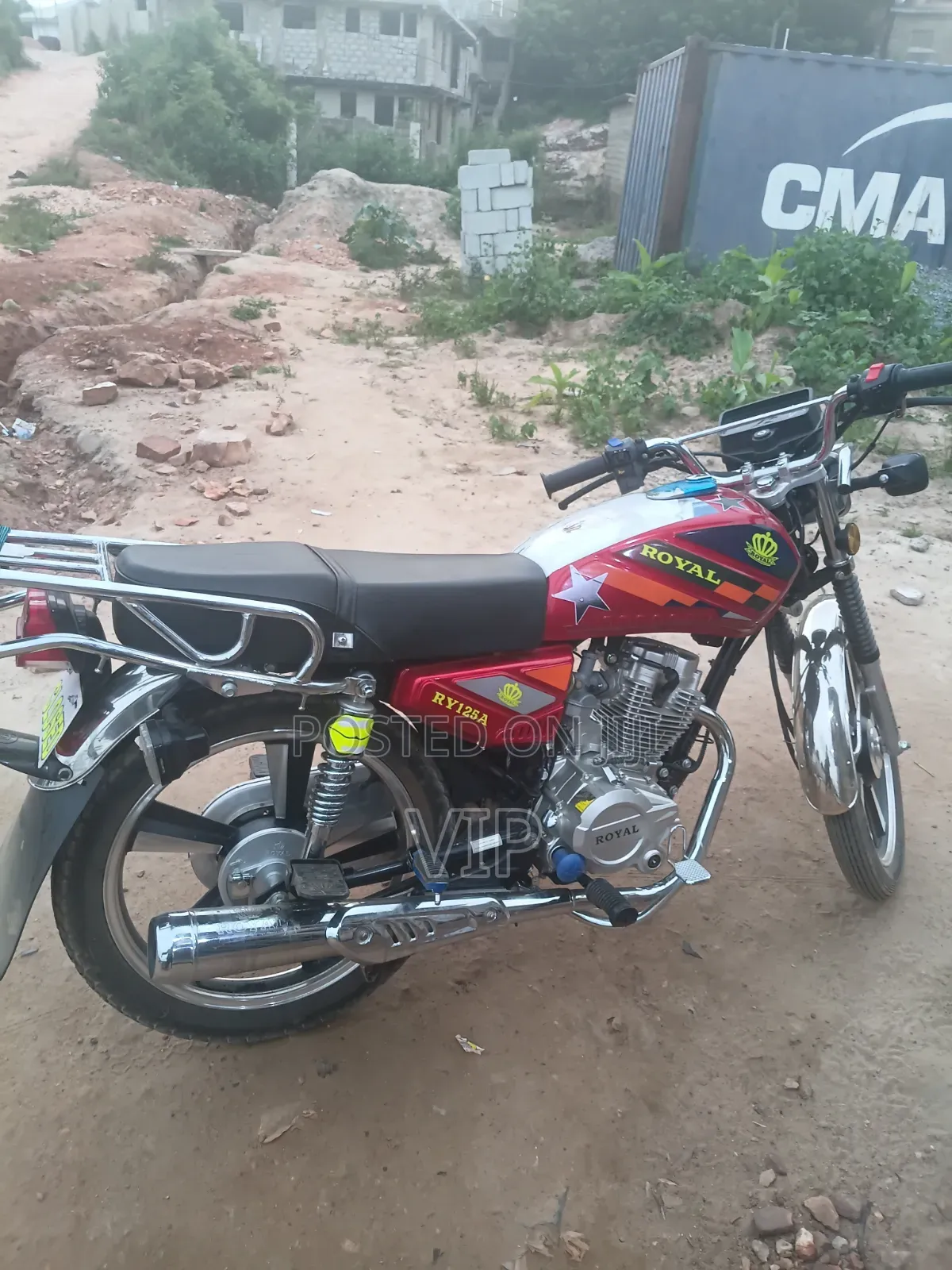 New Royal RY125 2026 Red
