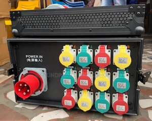 12-Channel Power Distribution Box for Stage Audio Lighting Equipmen