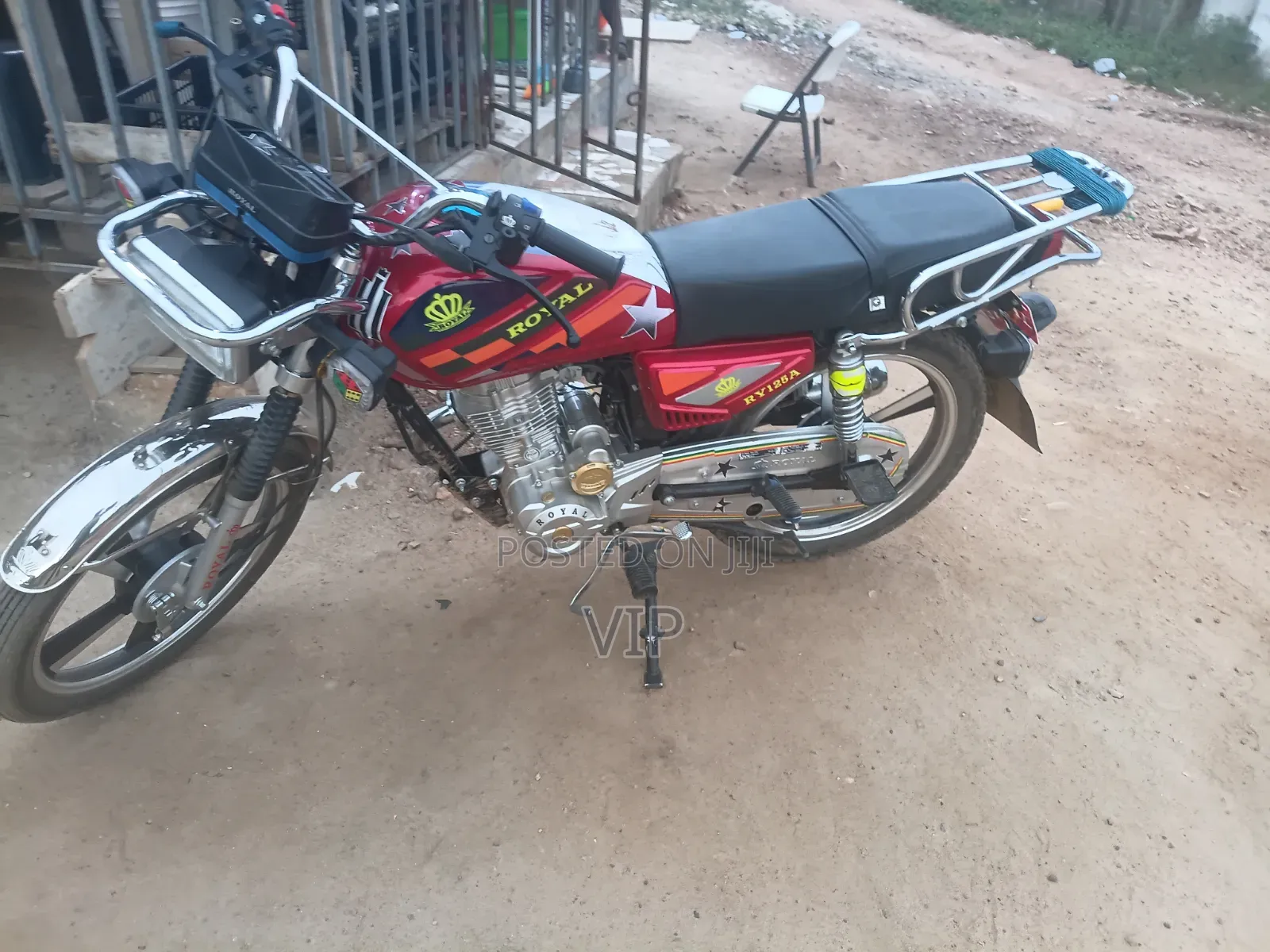 New Royal RY125 2026 Red