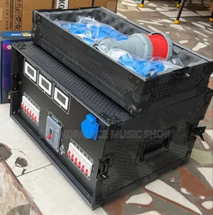 12-Channel Power Distribution Box for Stage Audio Lighting Equipmen
