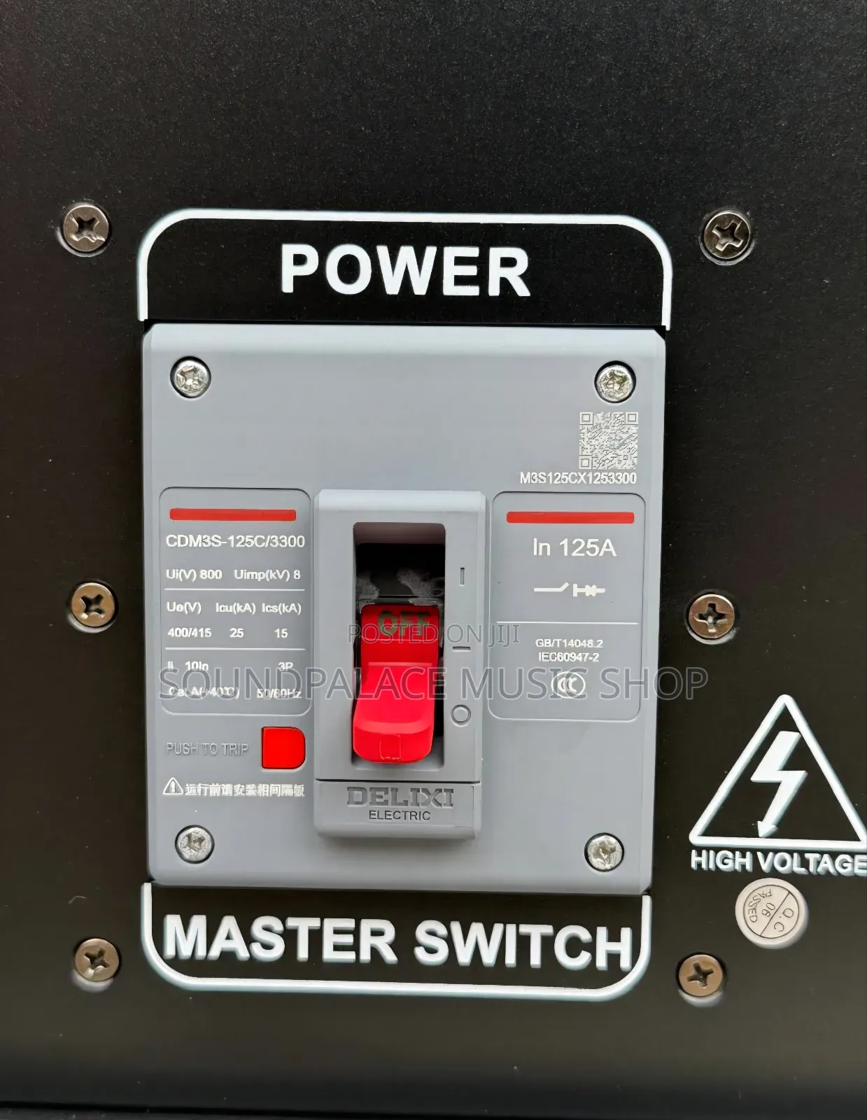 12-Channel Power Distribution Box for Stage Audio Lighting Equipmen