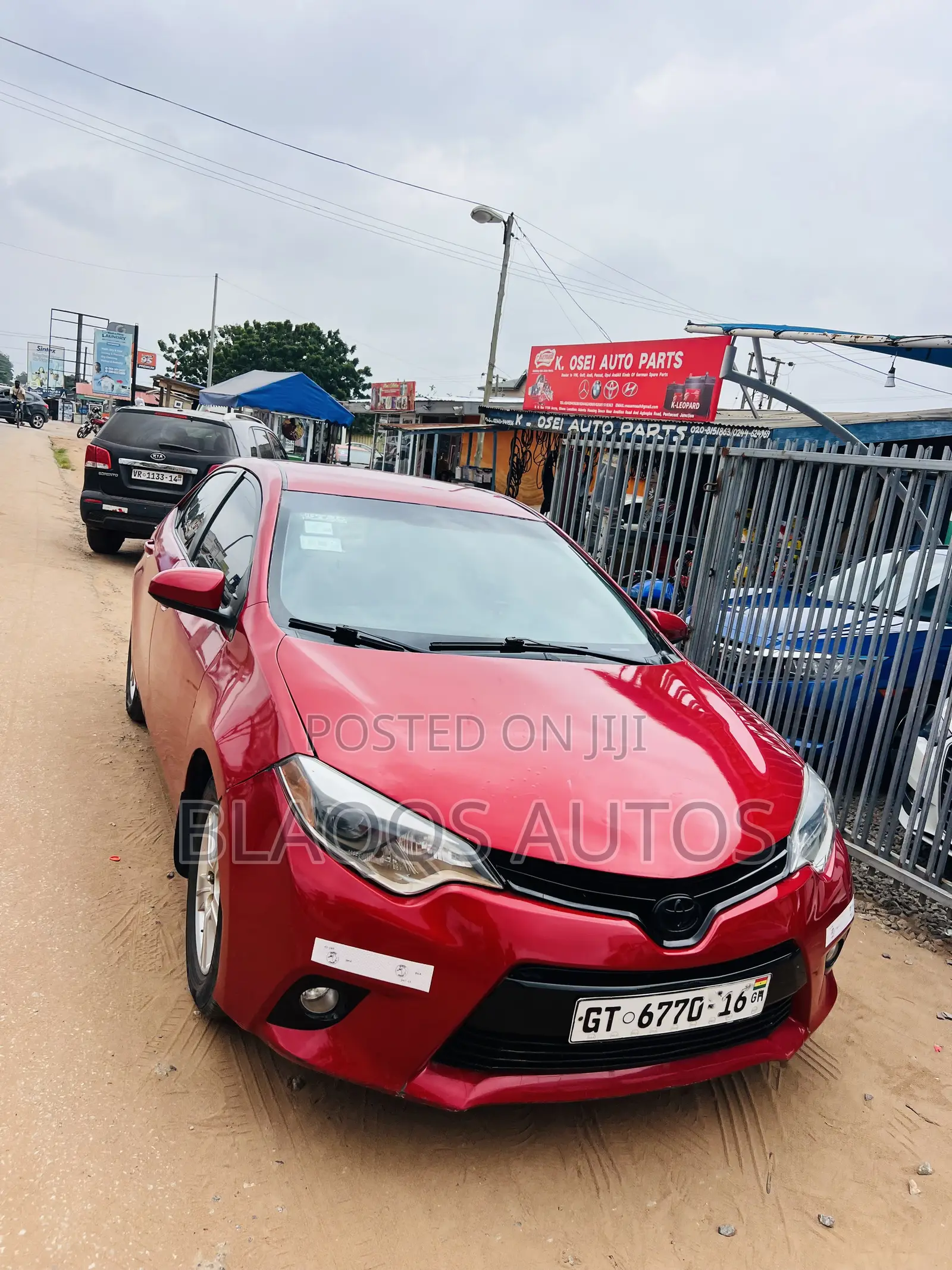 Toyota Corolla 2015 Burgundy