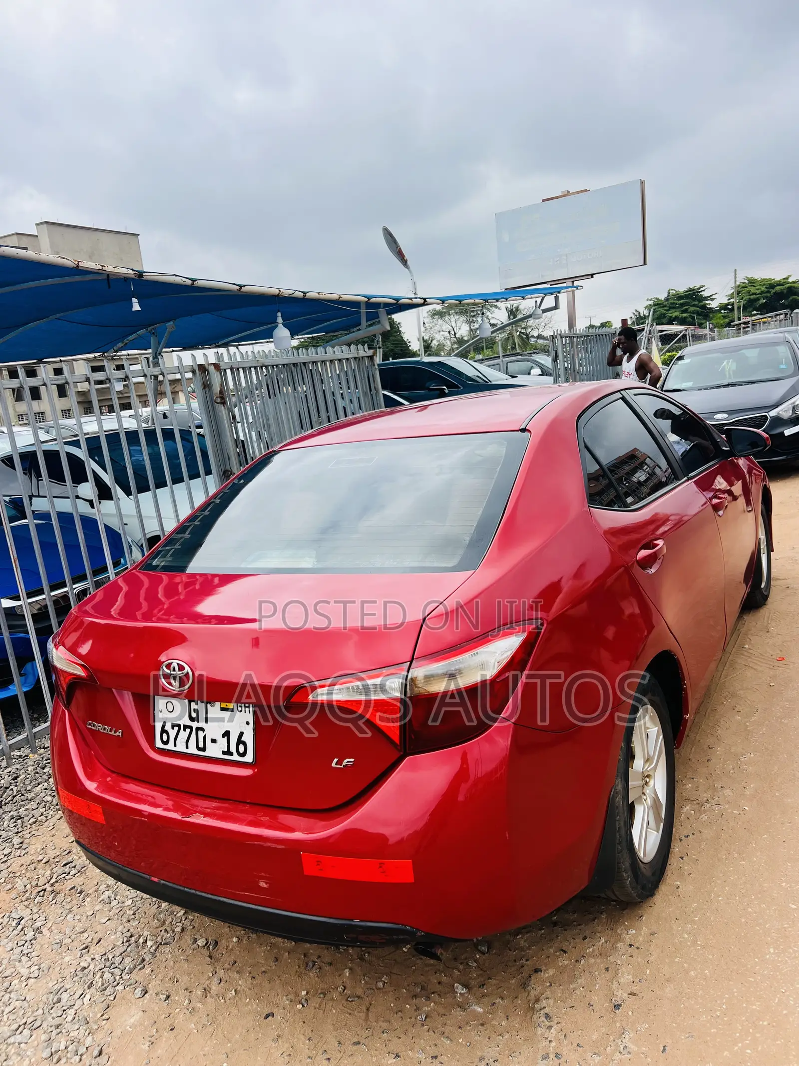 Toyota Corolla 2015 Burgundy