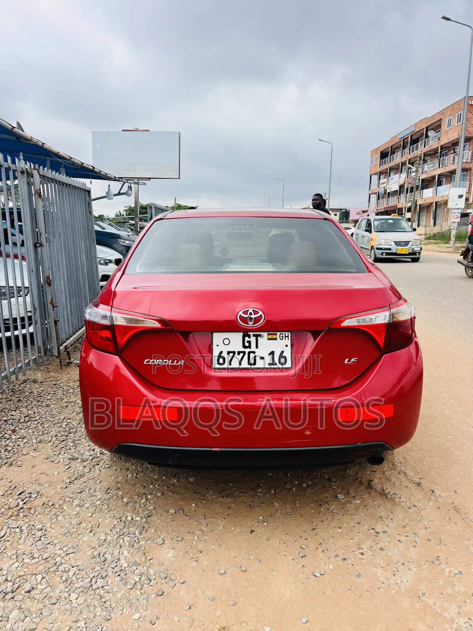 Toyota Corolla 2015 Burgundy