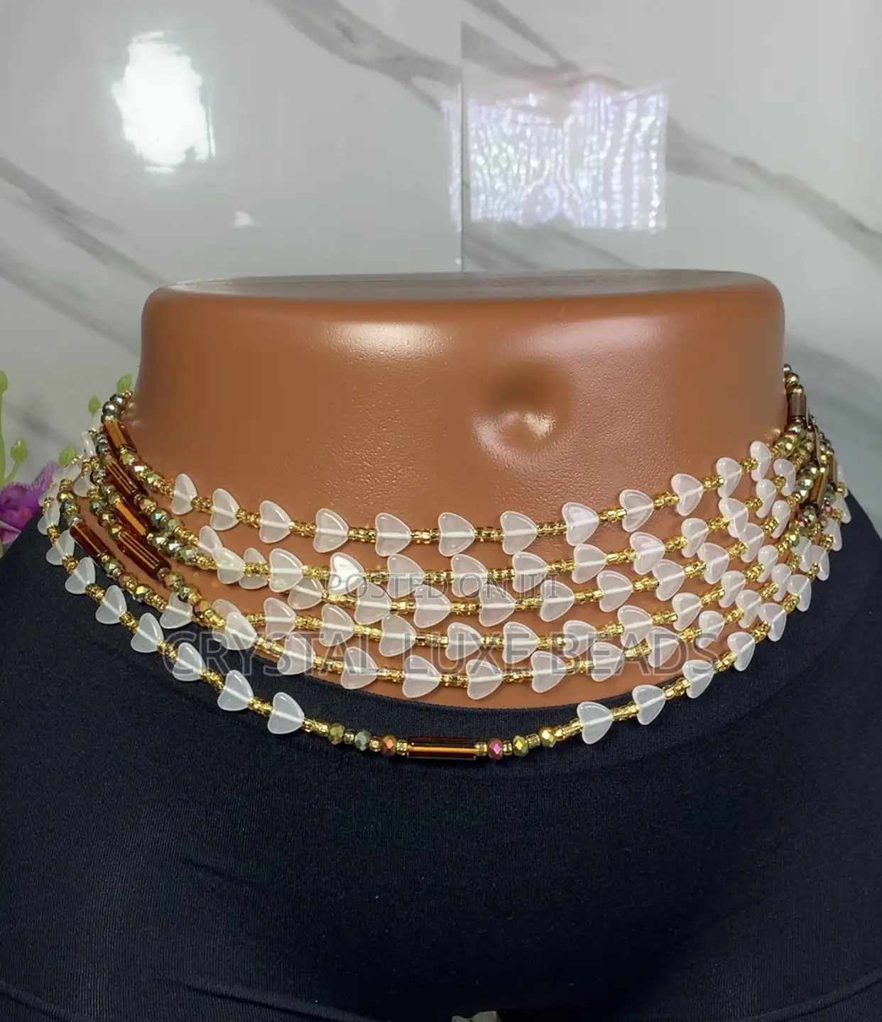 Glow in the Dark Waist Beads( Midnight Desire )