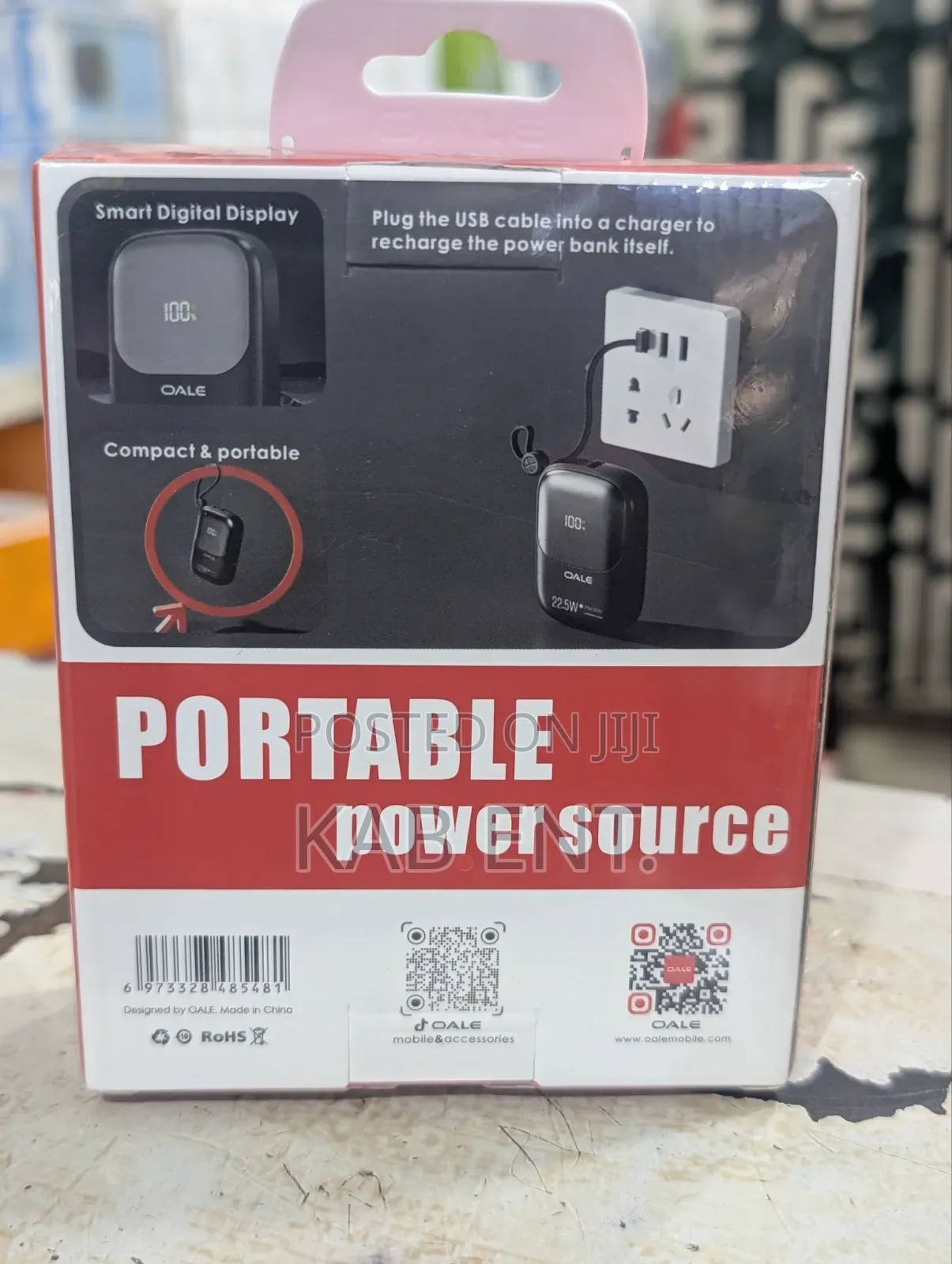 OALE iPower Pocket Power Bank – 10000mAh