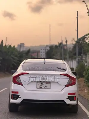 Honda Civic EX 4dr Sedan (2.0L 4cyl) 2017 White