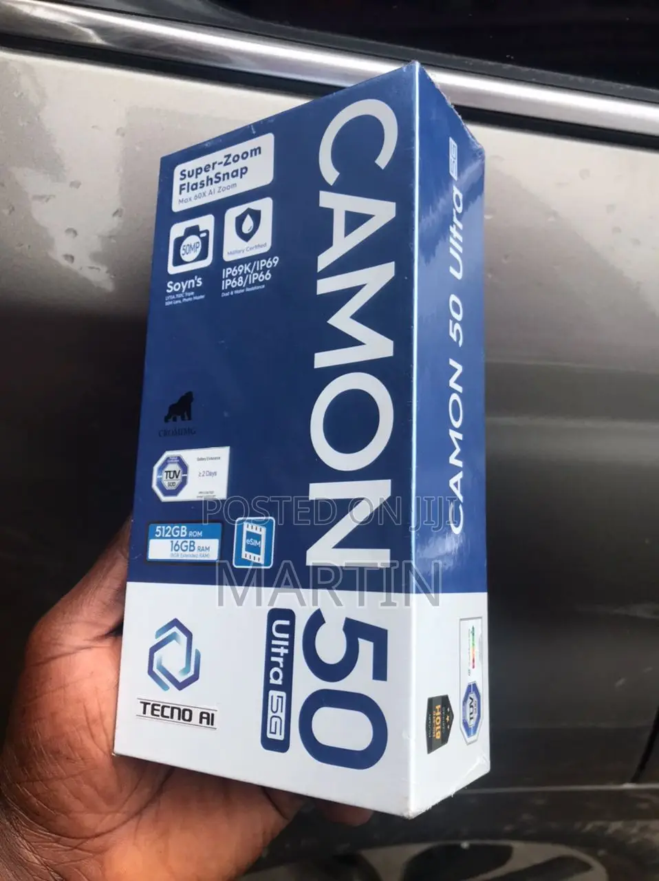 New Tecno Camon 50 Ultra 512 GB Black
