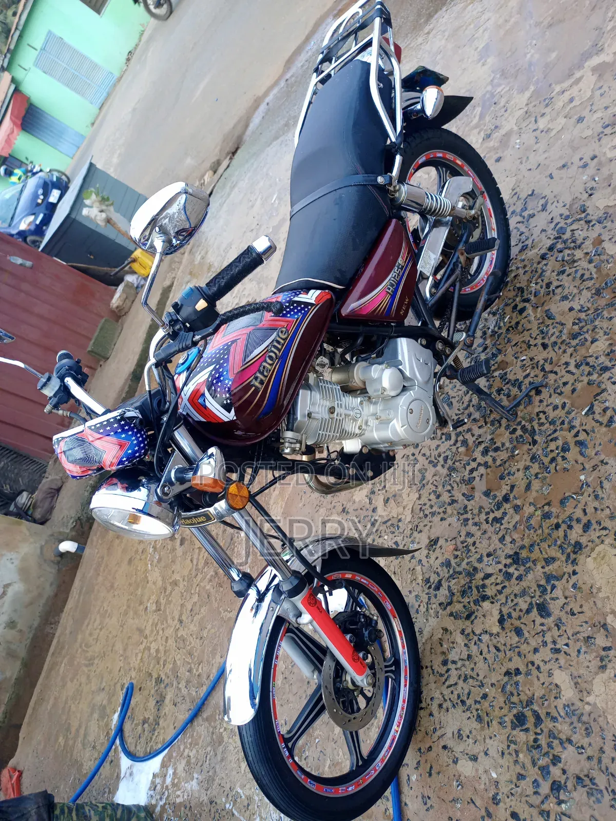 Haojue HJ125-8K 2025 Red
