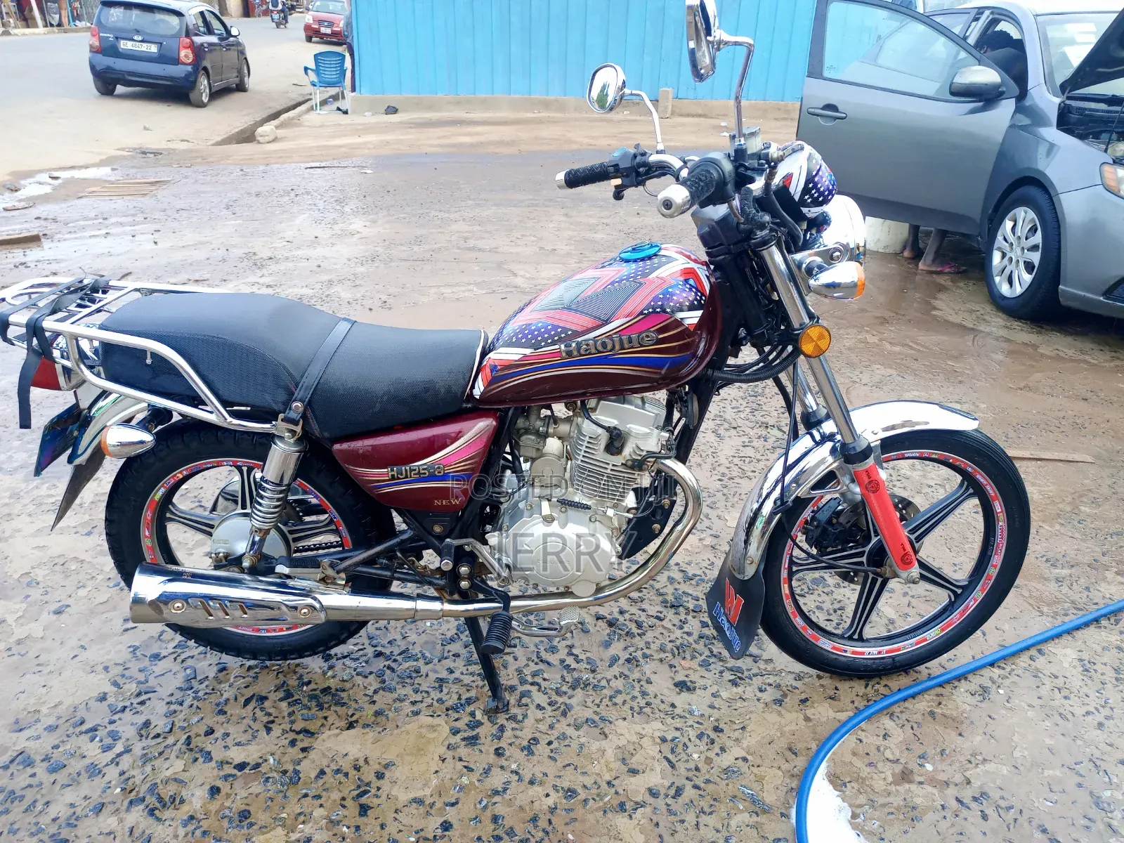Haojue HJ125-8K 2025 Red