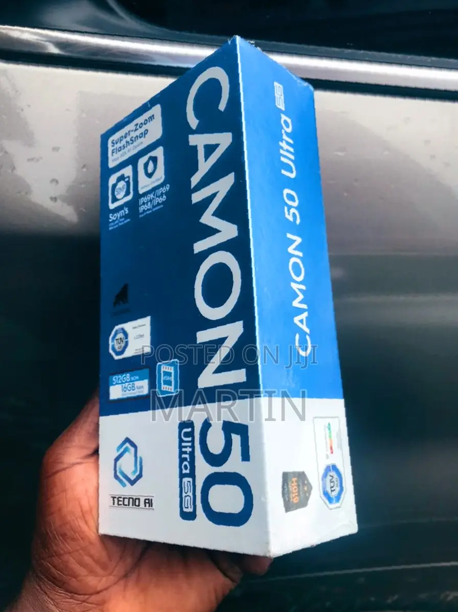 New Tecno Camon 50 Ultra 512 GB Black