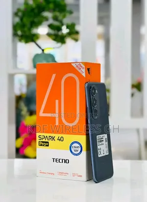 New Tecno Spark 40 Pro+ 256 GB Black