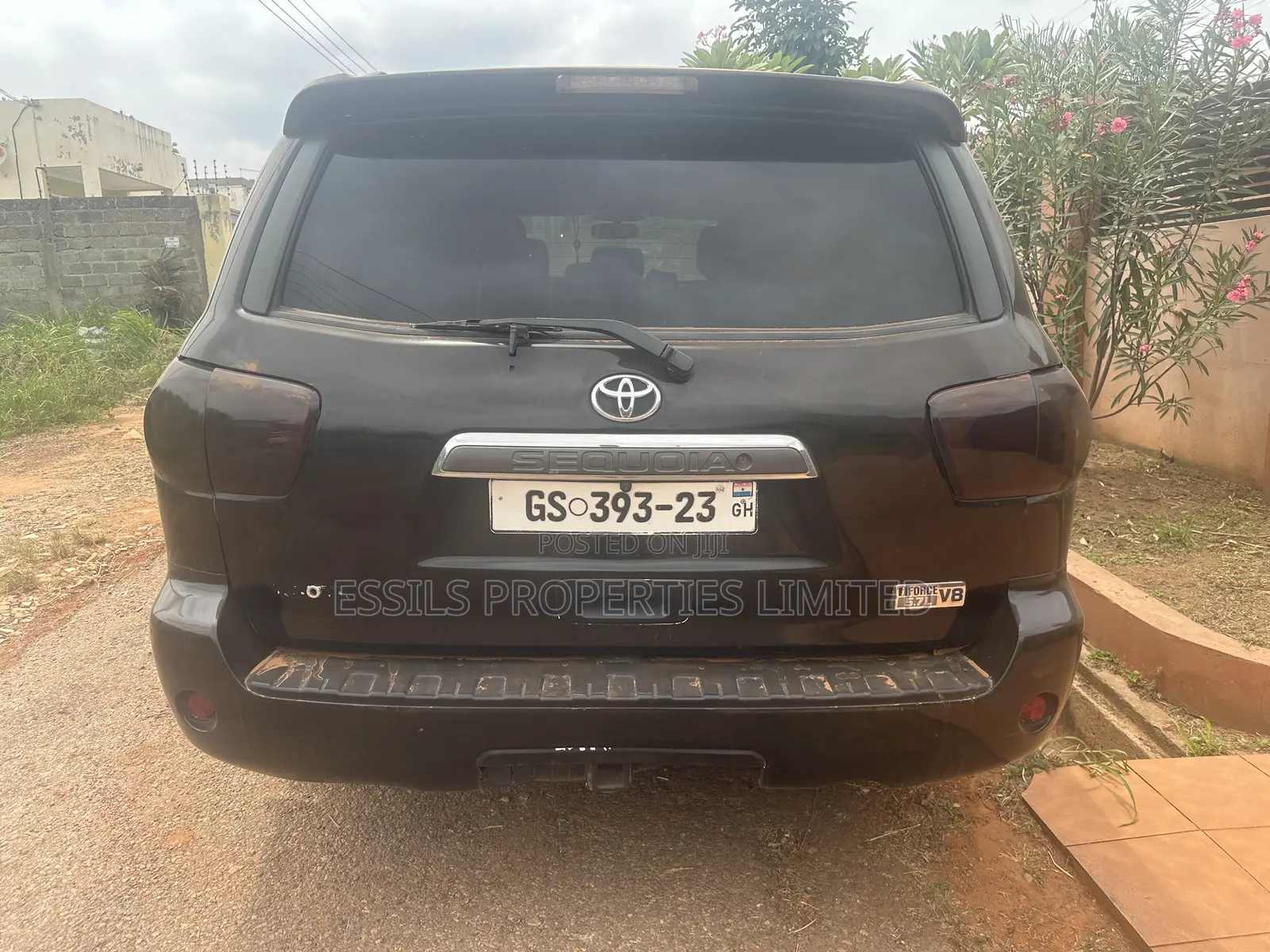 Toyota Sequoia SR5 4dr SUV 4WD (5.7L 8cyl 6A) 2015 Black