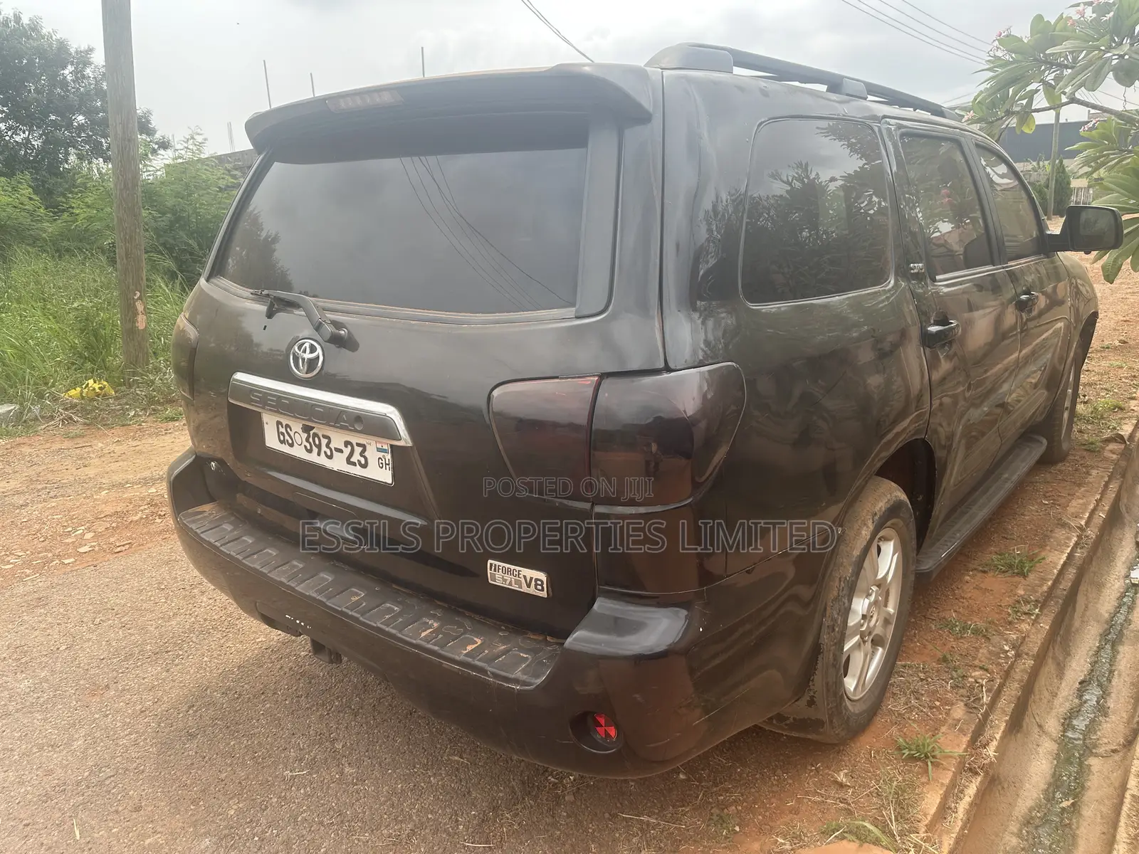 Toyota Sequoia SR5 4dr SUV 4WD (5.7L 8cyl 6A) 2015 Black