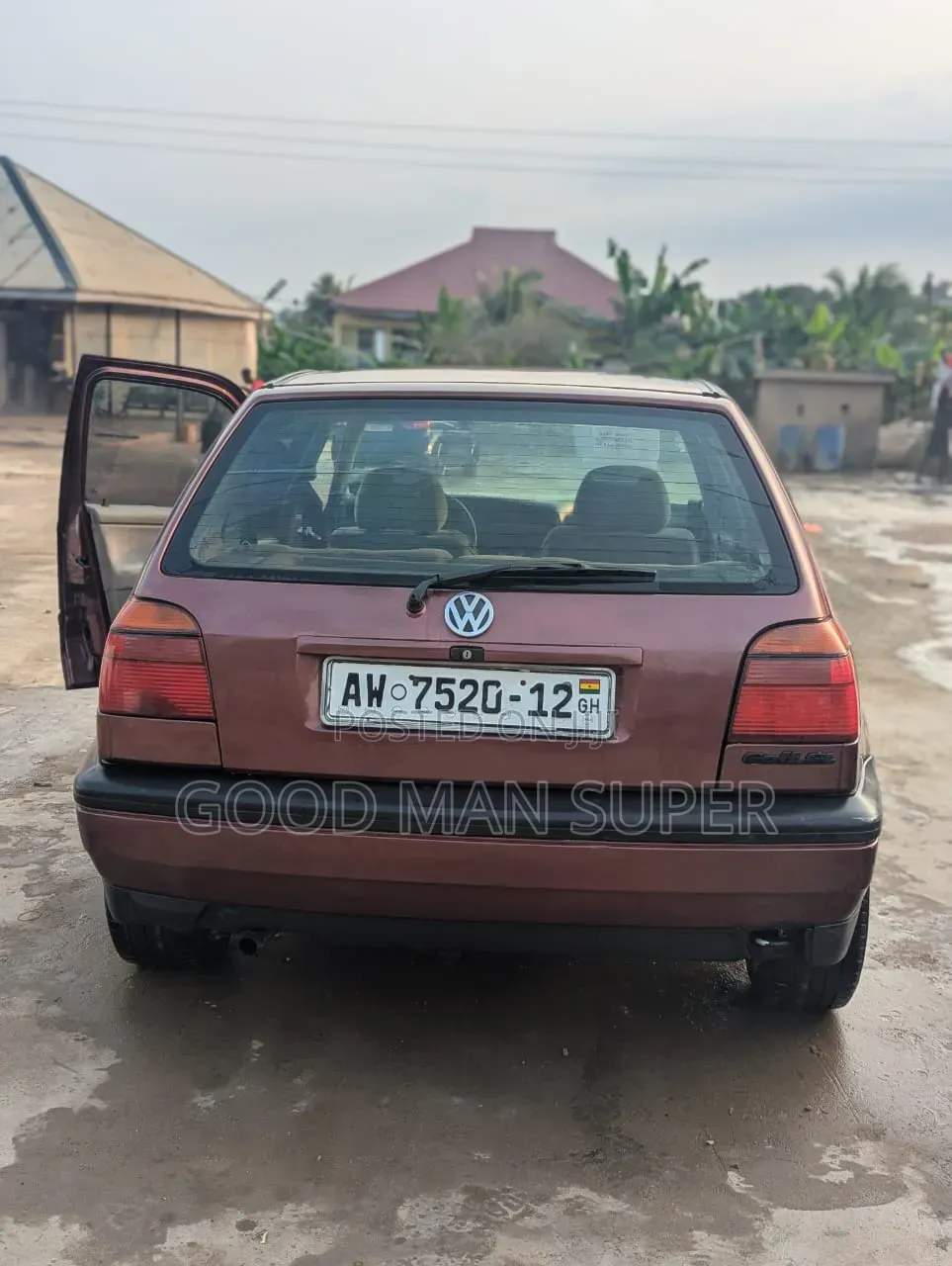 Volkswagen Golf 2000 Burgundy
