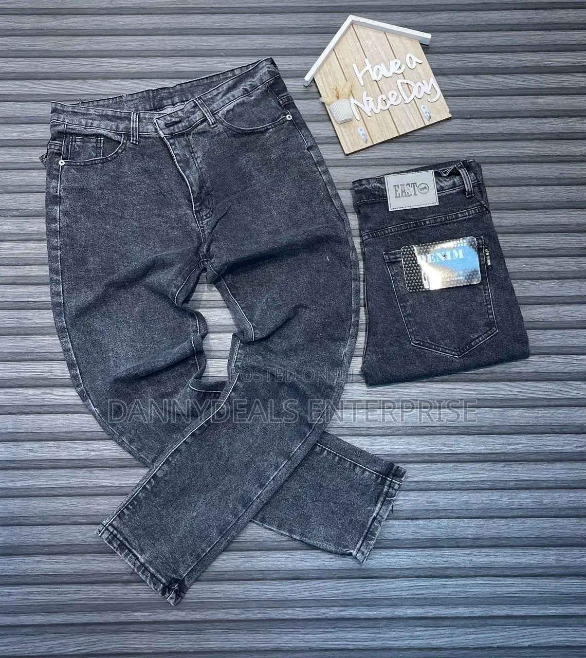 Denim Jeans Bundle – 6 Pairs, Mixed Styles Washes