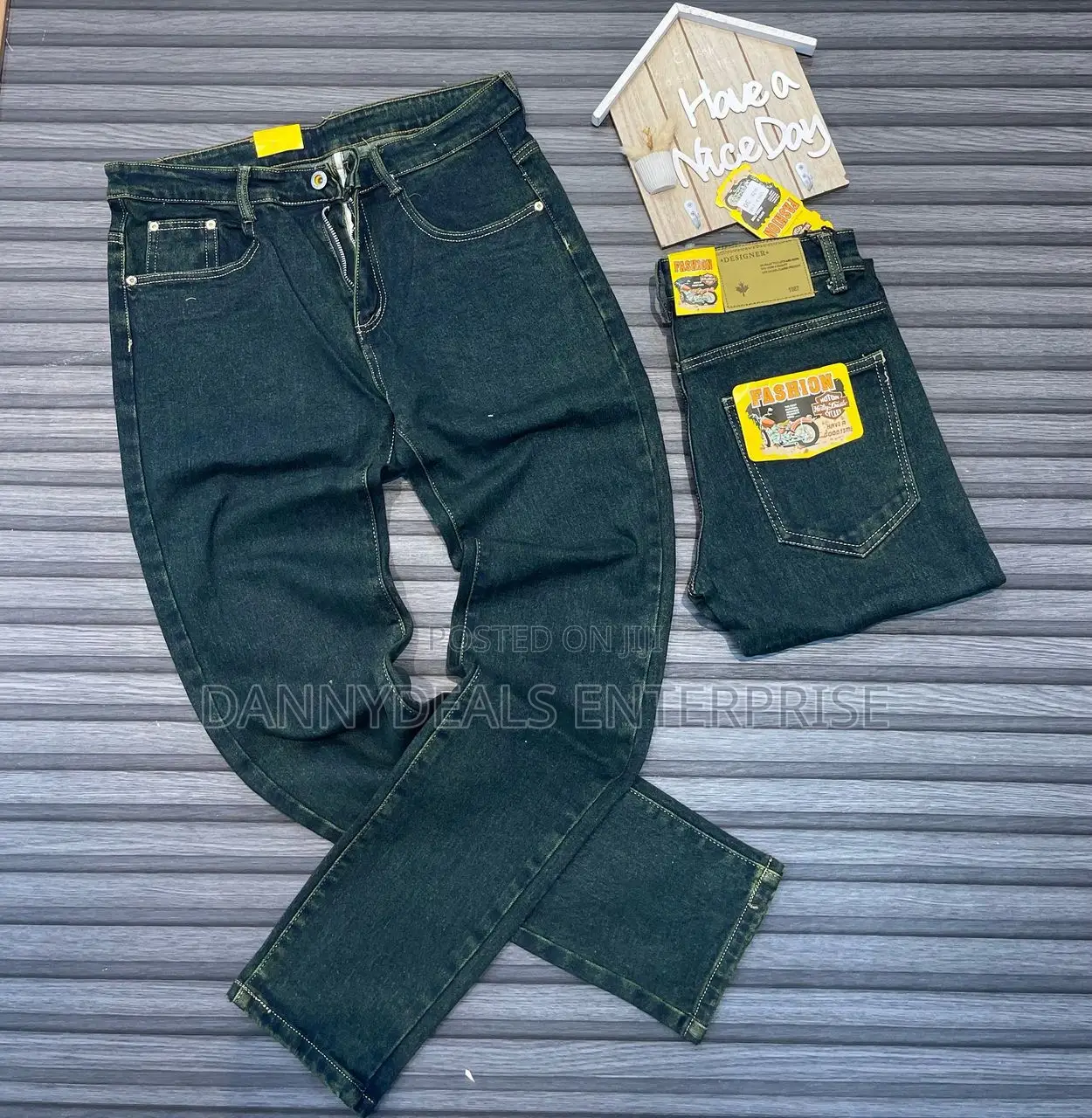 Denim Jeans Bundle – 6 Pairs, Mixed Styles Washes