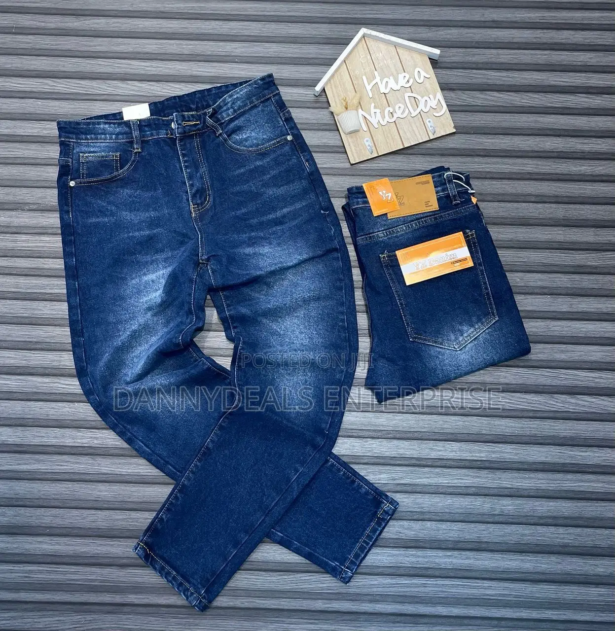 Denim Jeans Bundle – 6 Pairs, Mixed Styles Washes