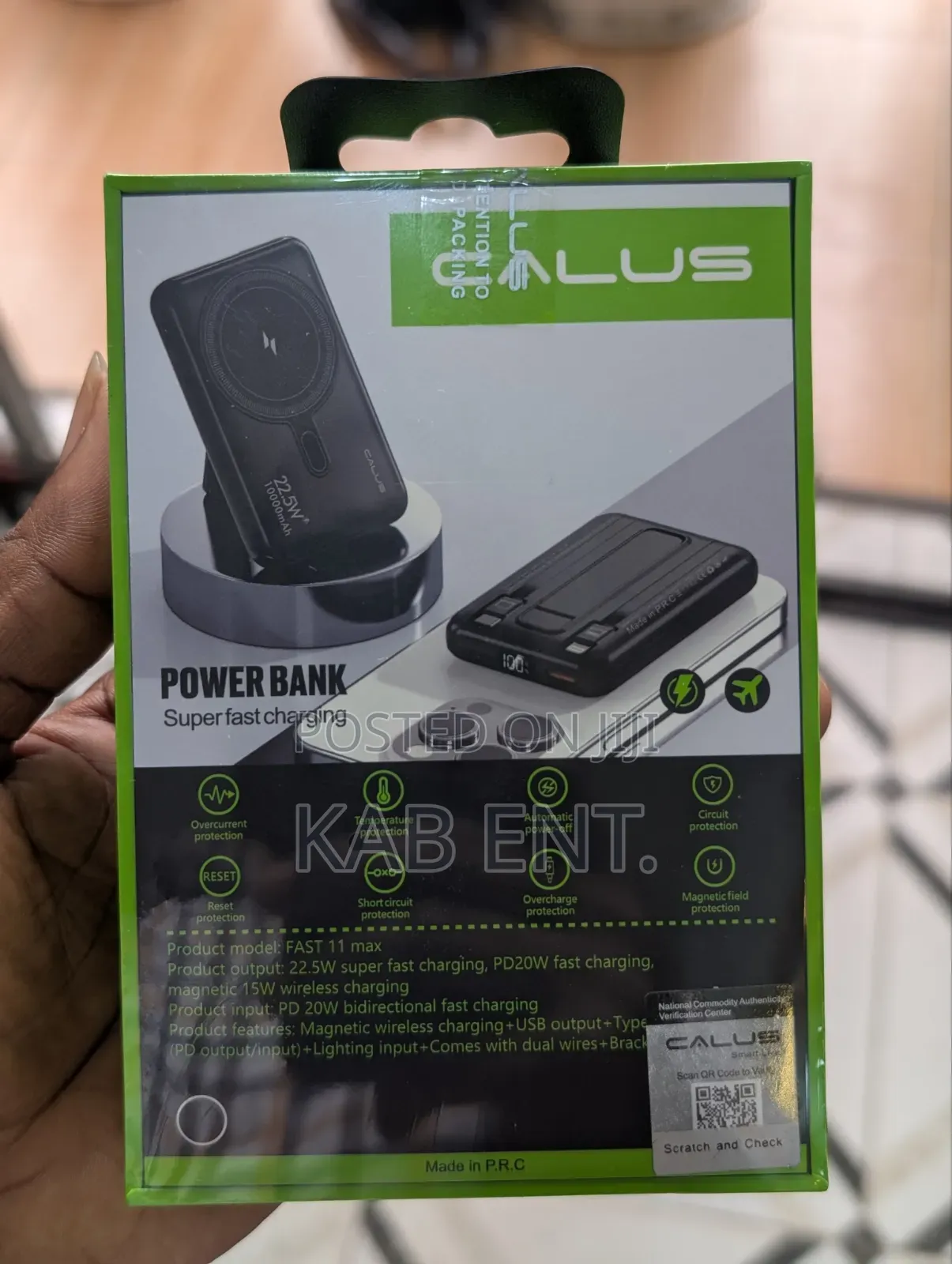 Calus Fast 11 Max MagSafe Power Bank – 10000mAh