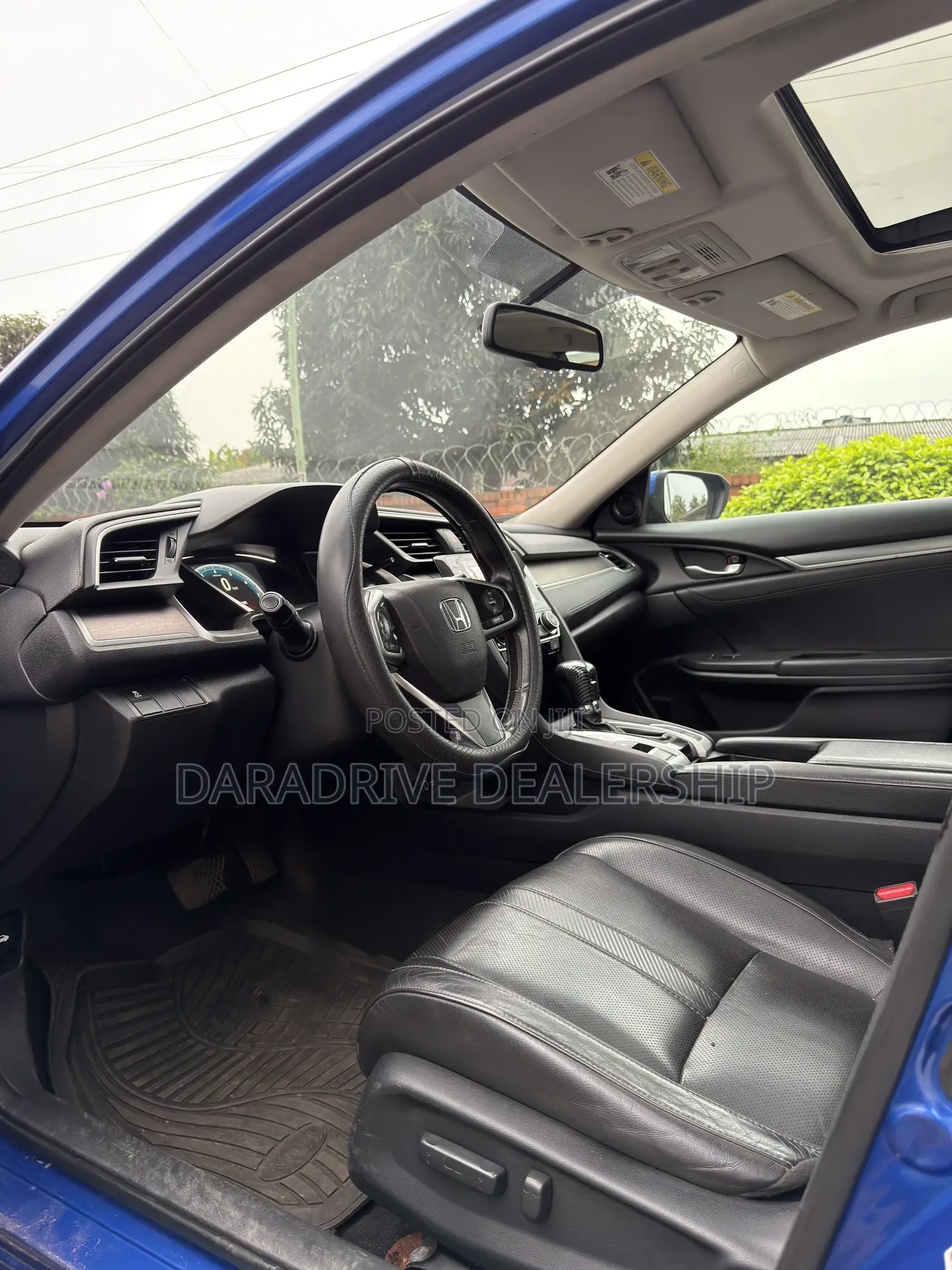 Honda Civic EX-T 4dr Sedan (1.5L 4cyl) 2017 Blue