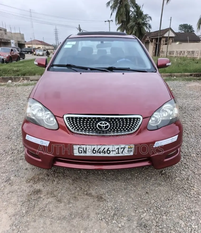 Toyota Corolla 2008 Red