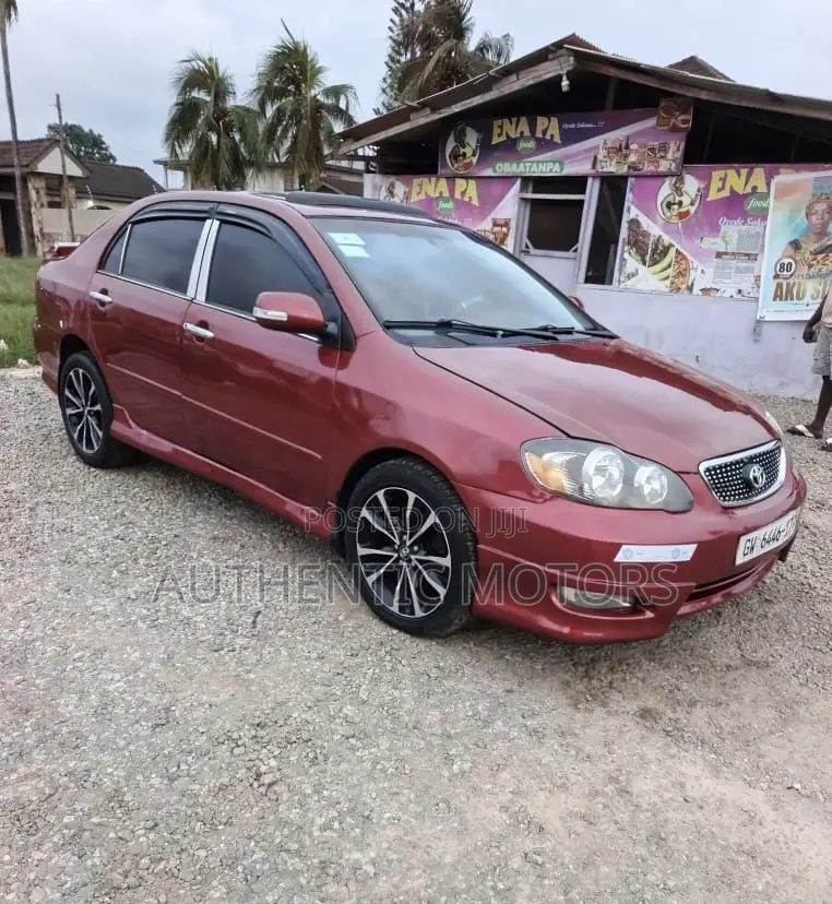 Toyota Corolla 2008 Red