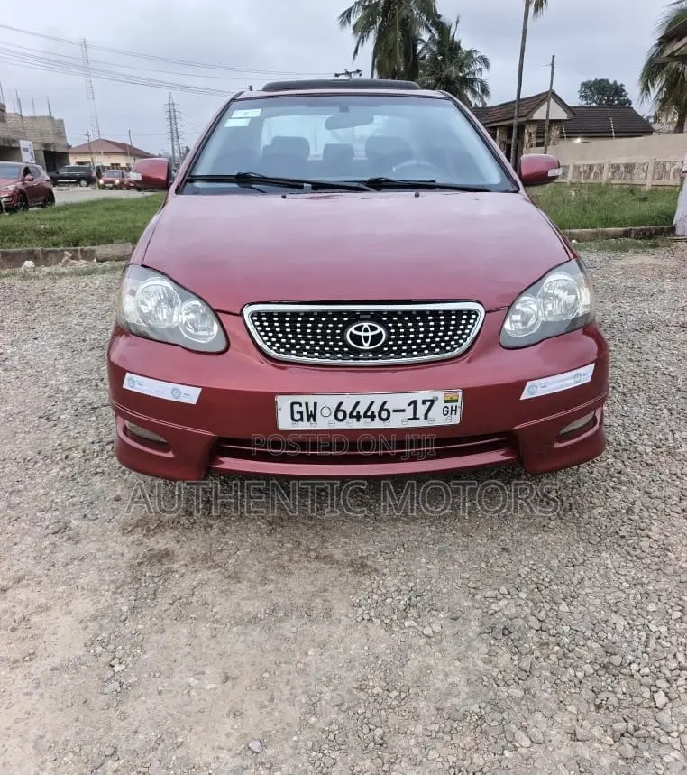 Toyota Corolla 2008 Red