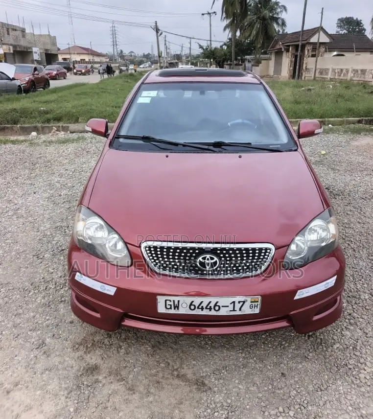 Toyota Corolla 2008 Red