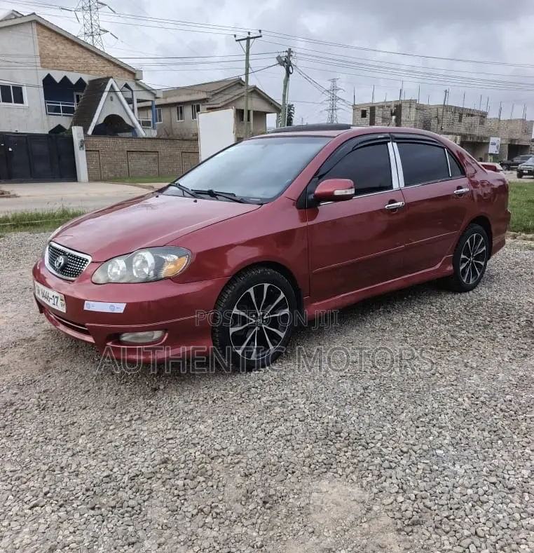 Toyota Corolla 2008 Red