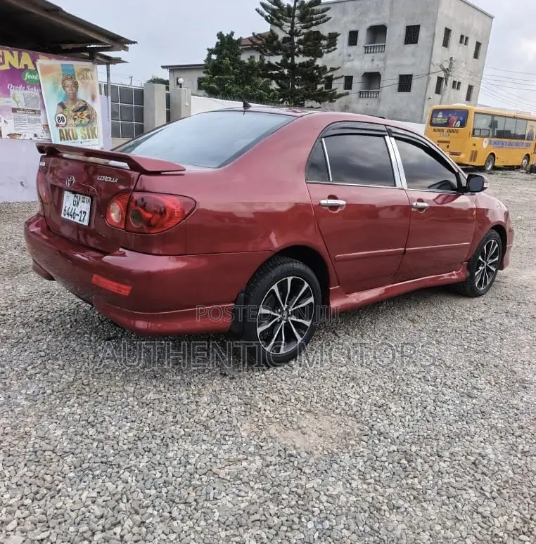 Toyota Corolla 2008 Red