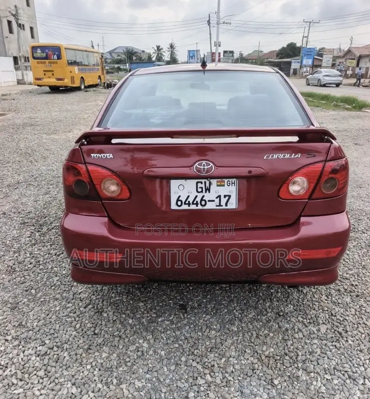 Toyota Corolla 2008 Red