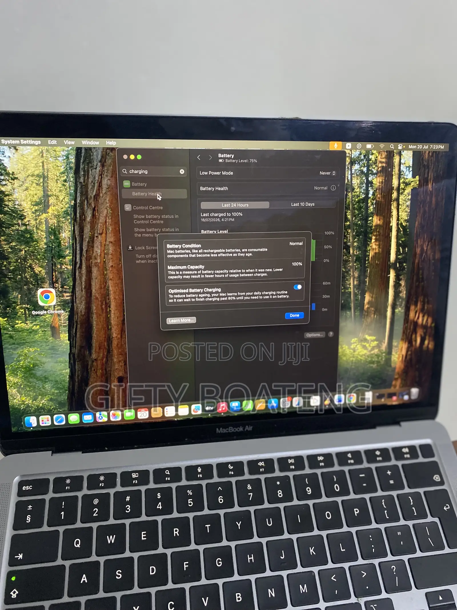 Laptop Apple MacBook Air 8GB Apple M1 SSD 256GB