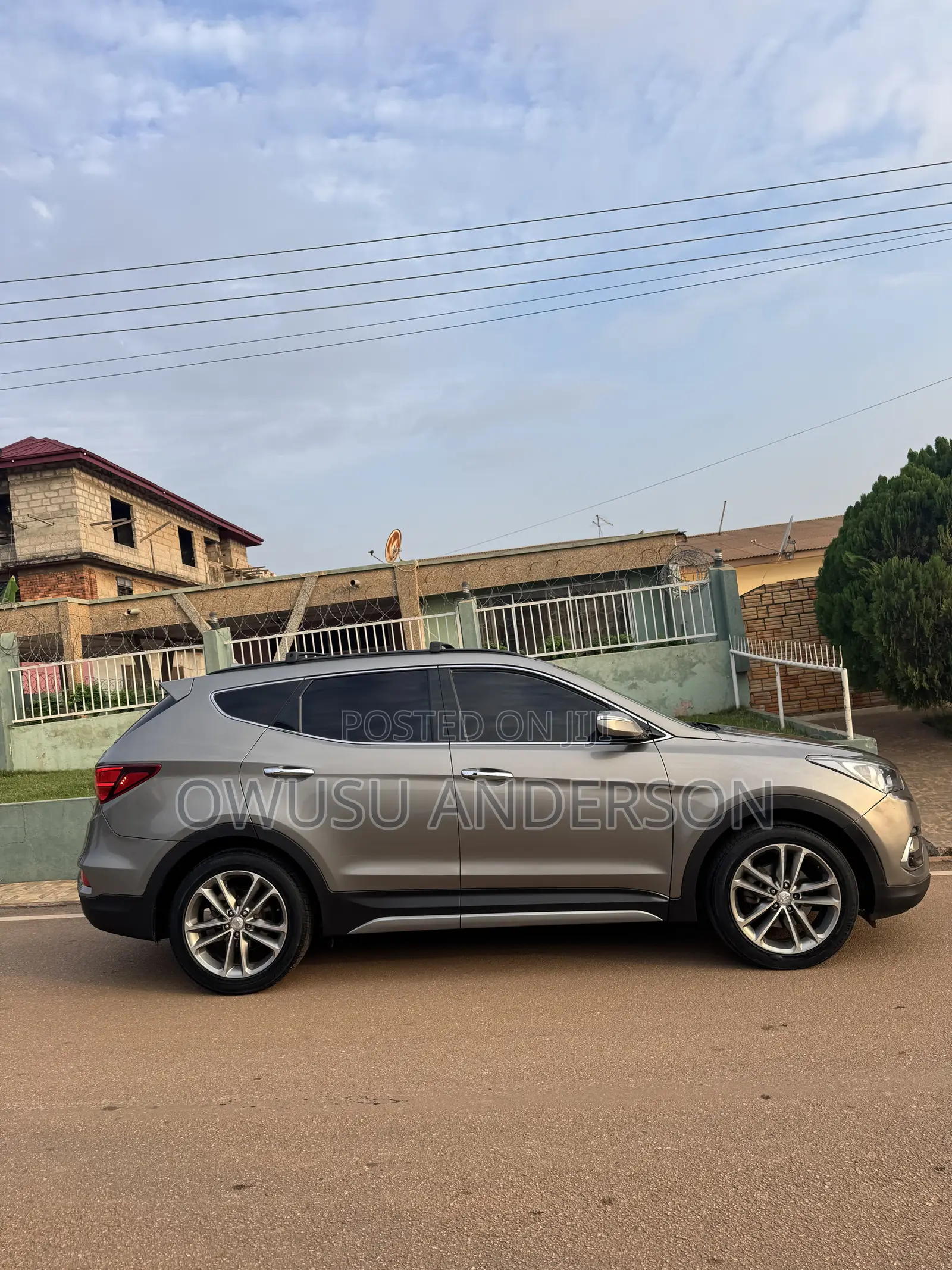 Hyundai Santa Fe 2017 Brown