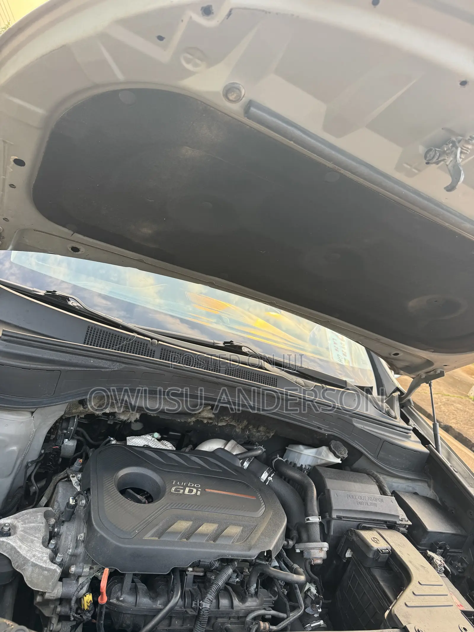 Hyundai Santa Fe 2017 Brown