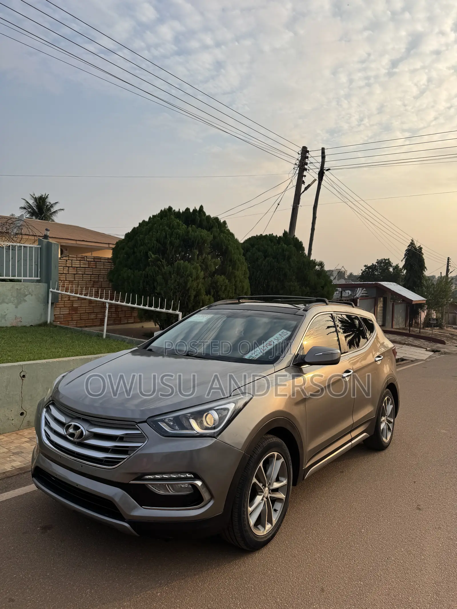 Hyundai Santa Fe 2017 Brown