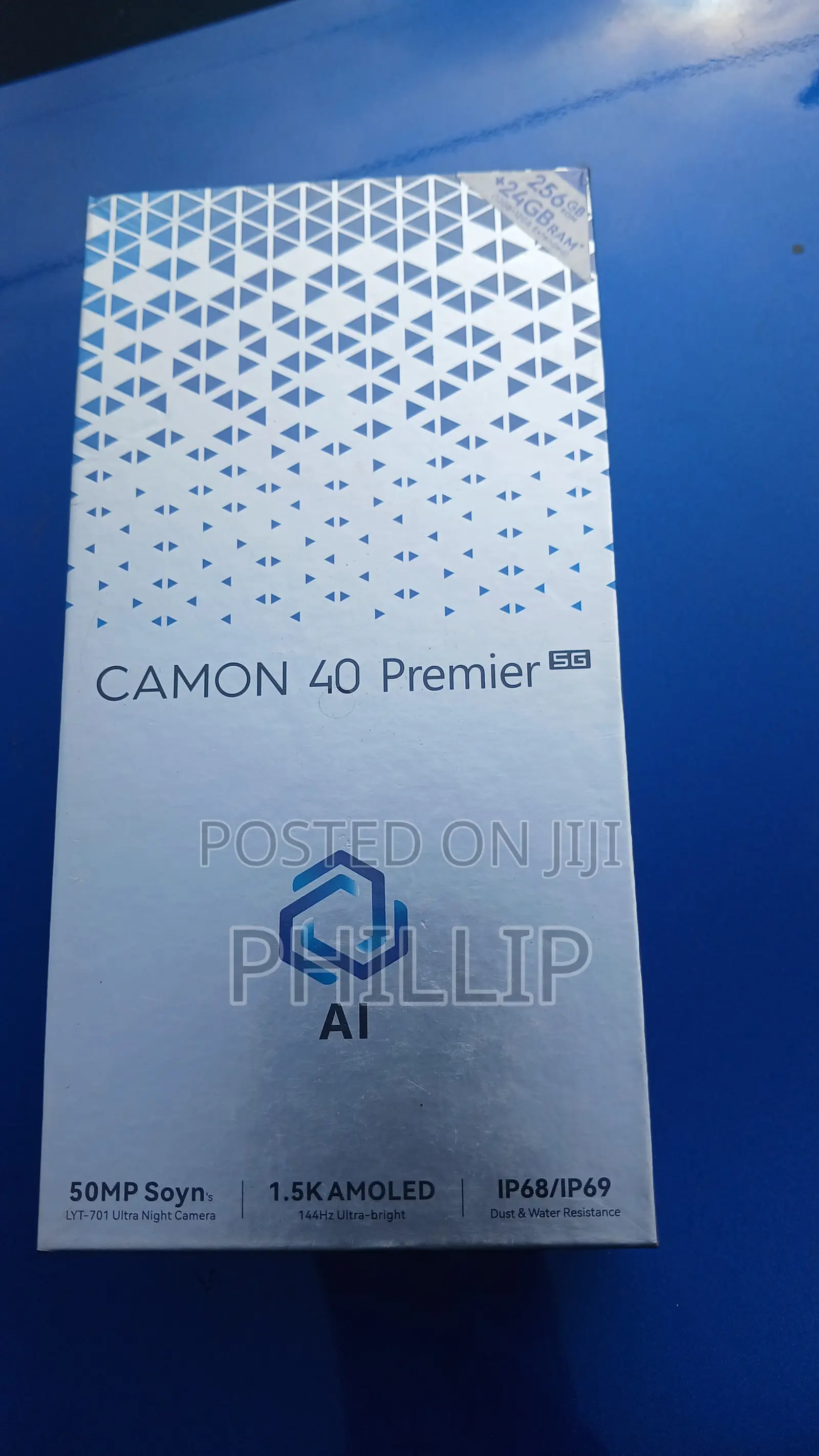 New Tecno Camon 40 Premier 5G 256 GB Black