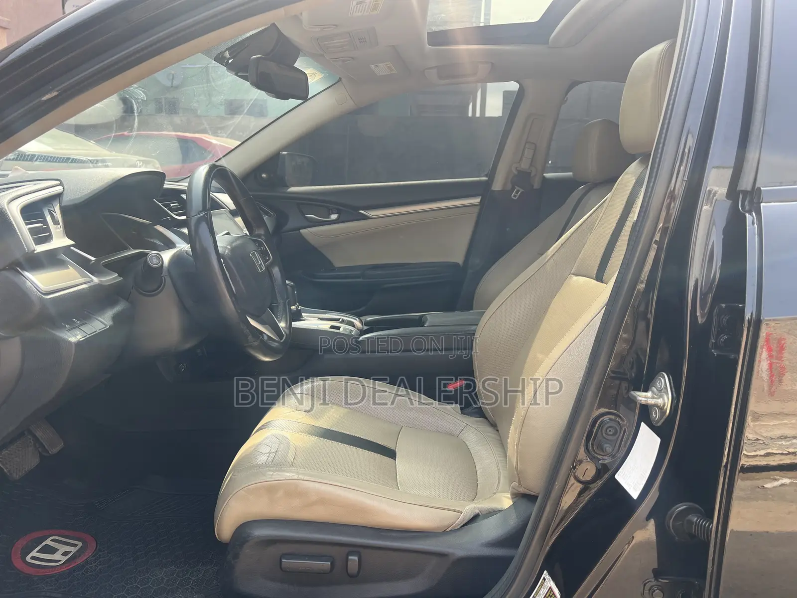 Honda Civic Touring 4dr Sedan (1.5L 4cyl) 2017 Black