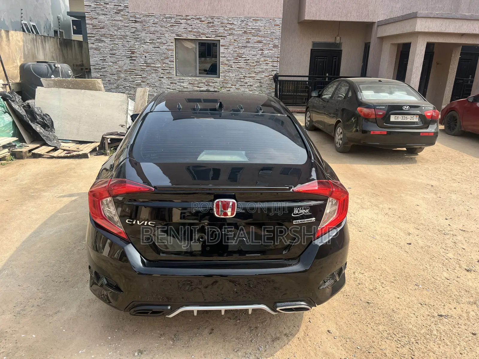 Honda Civic Touring 4dr Sedan (1.5L 4cyl) 2017 Black