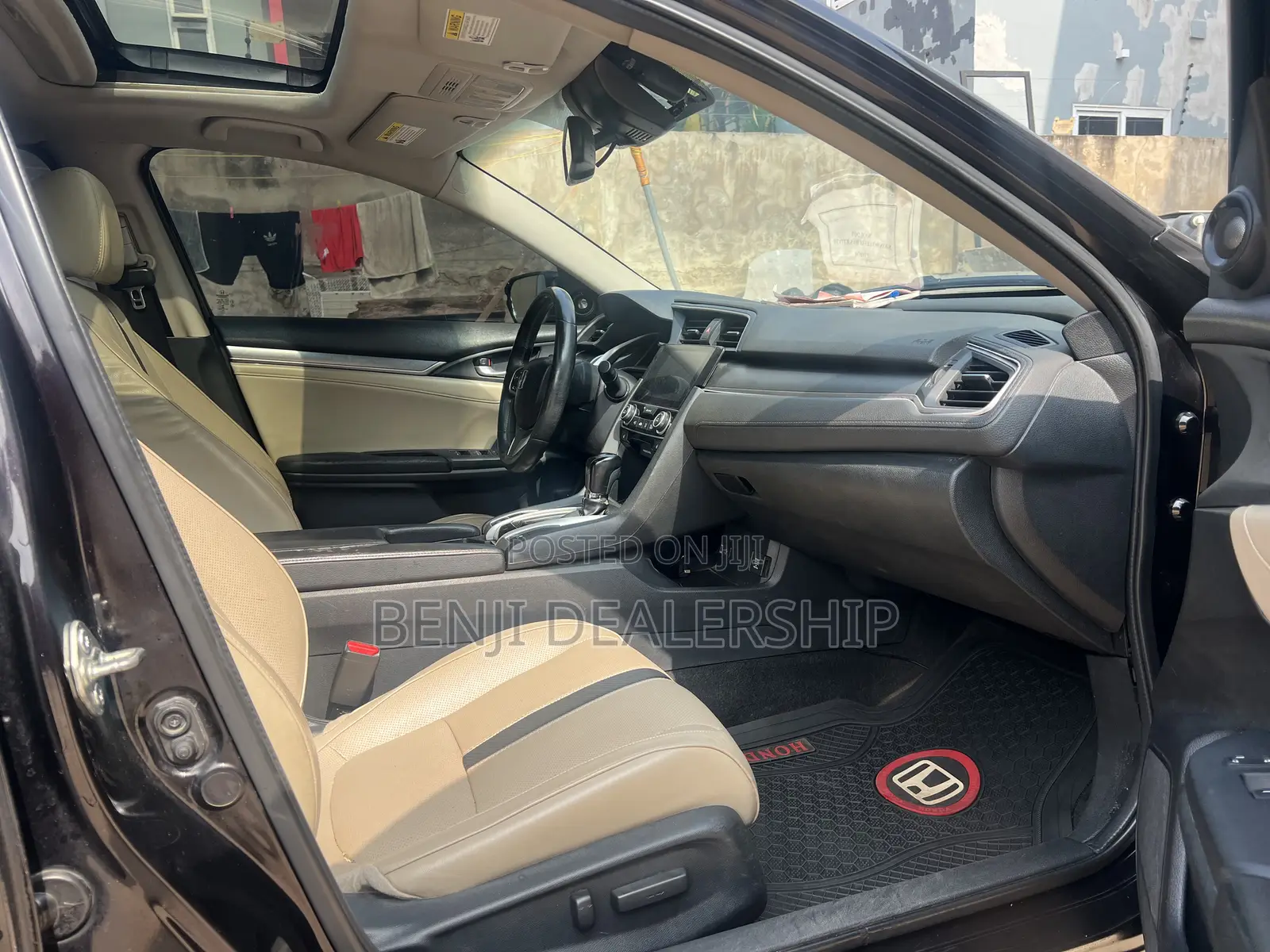Honda Civic Touring 4dr Sedan (1.5L 4cyl) 2017 Black