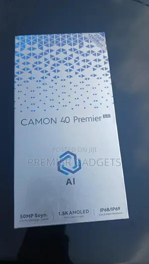 New Tecno Camon 40 Premier 5G 256 GB Blue
