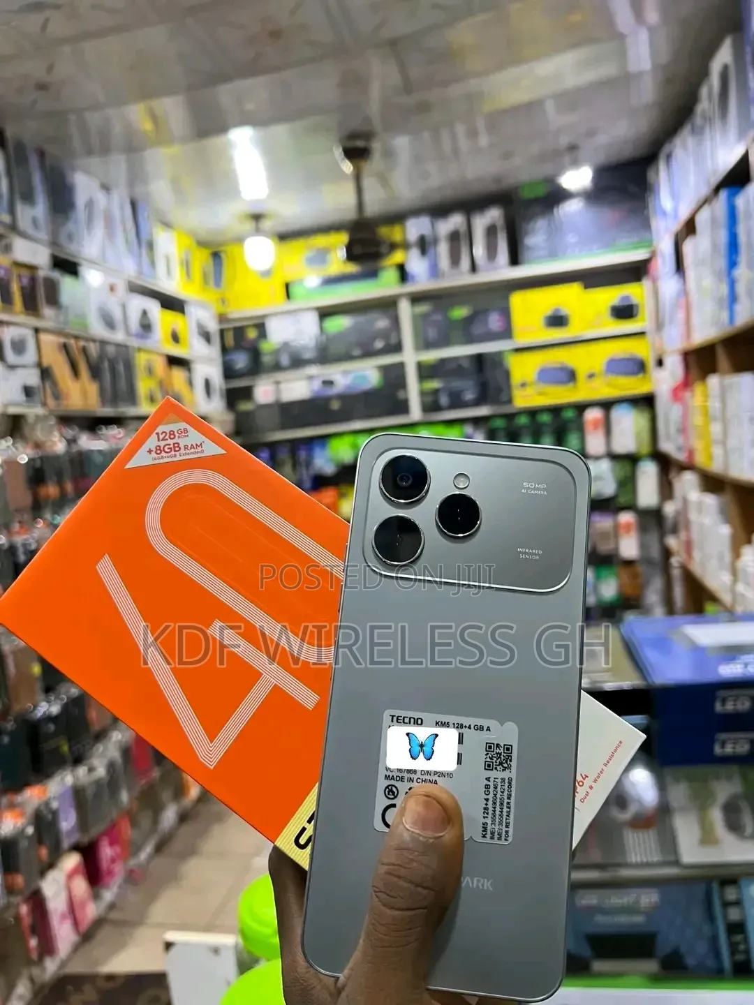 New Tecno Spark 40 128 GB Gray